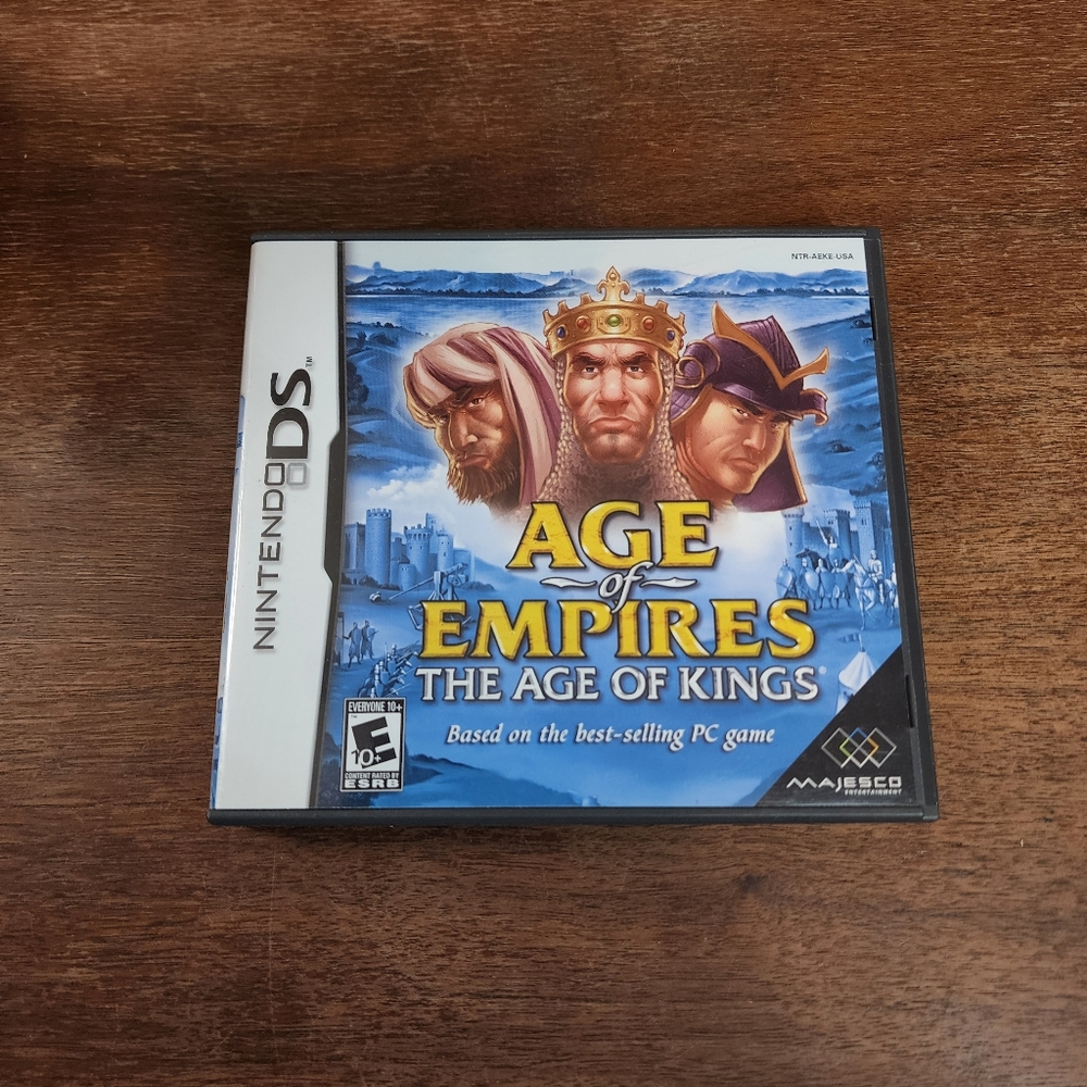 Nintendo DS Age Of Empires The Age Of Kings Game CIB